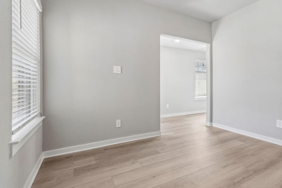 Spacious, unfurnished interior of a new home in Landing Meadows - Traditional Series, New Caney (Image 13).