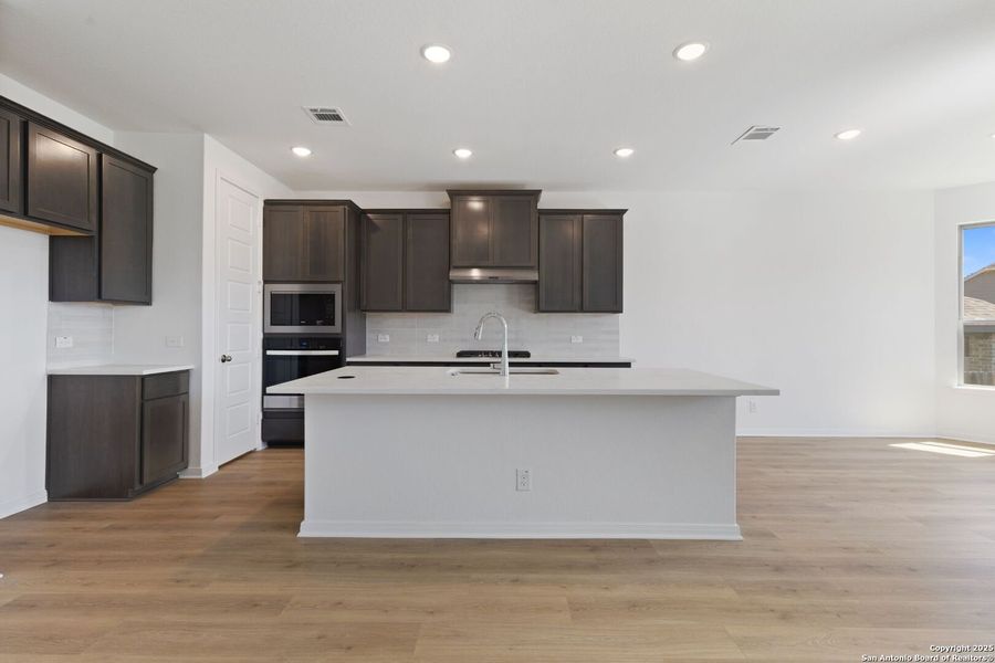 Furnished interior view inside a new home in Ladera, San Antonio (Image 8). Furnished interior view inside a new home in Ladera, San Antonio (Image 8).