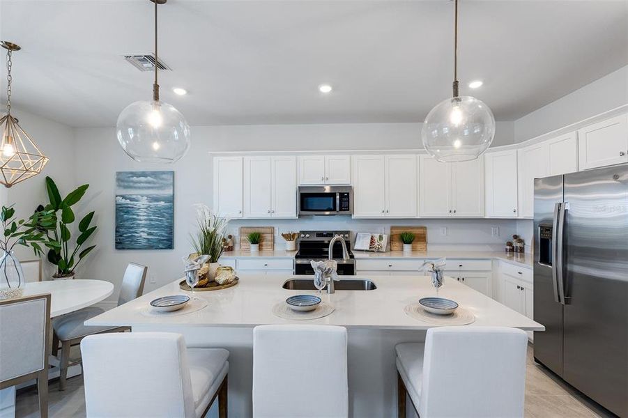 Furnished interior view inside a new home in Rye Ranch, Parrish (Image 14).