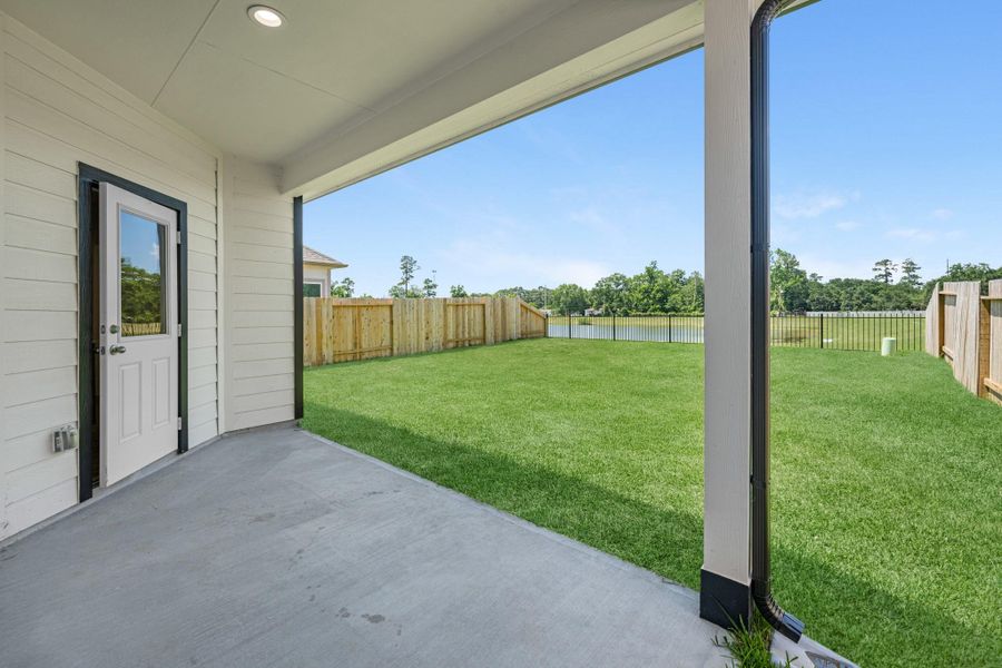 Exterior details and patio area of a home in Cypresswood Landing, Humble (Image 3). Exterior details and patio area of a home in Cypresswood Landing, Humble (Image 3).