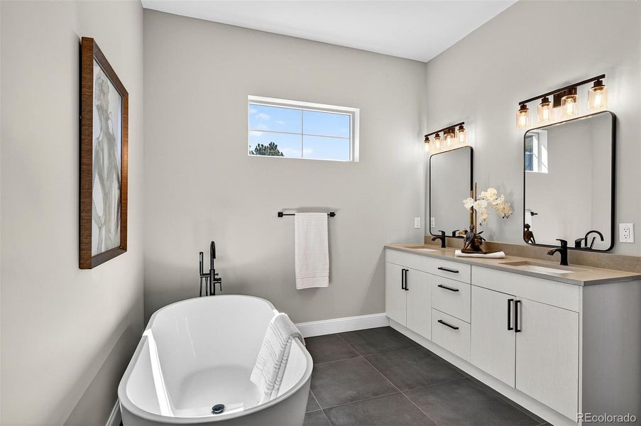 Furnished interior view inside a new home in , Parker (Image 14).