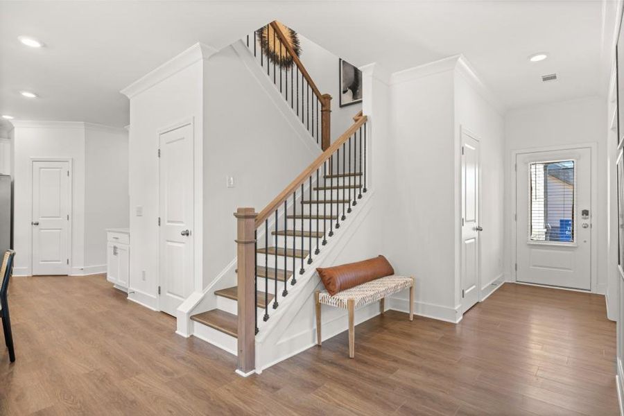 Furnished interior view inside a new home in Wellington Estates, Madison (Image 35).
