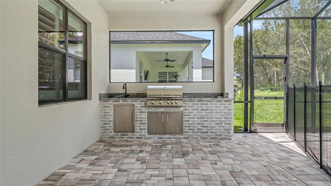 Exterior details and patio area of a home in , Lakeland (Image 25). Exterior details and patio area of a home in , Lakeland (Image 25).