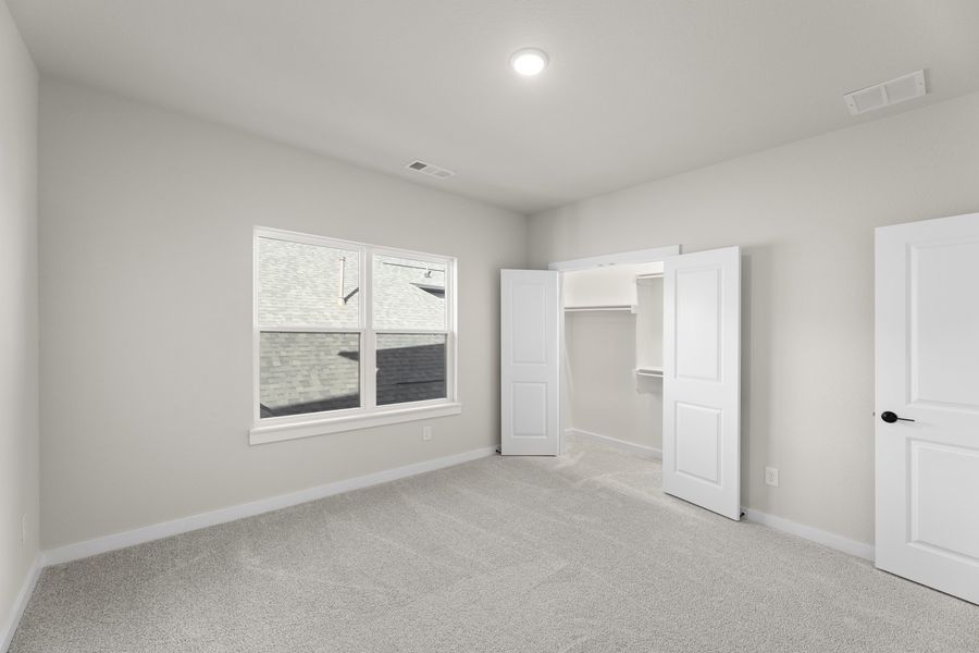 Spacious, unfurnished interior of a new home in Willow Grove Single-Family Homes, Melissa (Image 34).