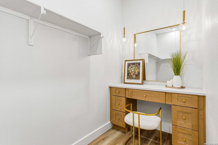 Furnished interior view inside a new home in , San Antonio (Image 23).