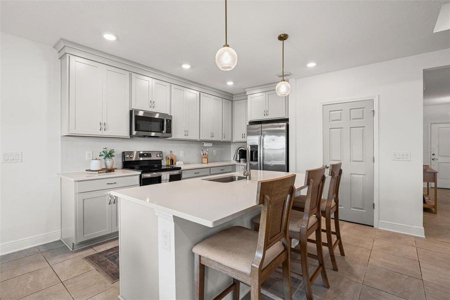 Furnished interior view inside a new home in Summerwoods, Parrish (Image 10). Furnished interior view inside a new home in Summerwoods, Parrish (Image 10).