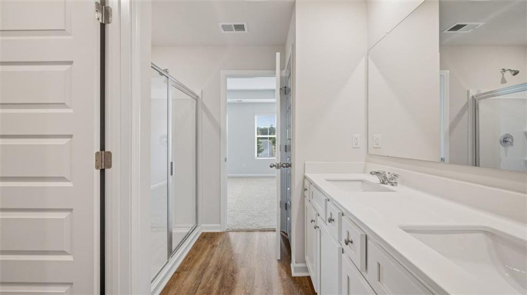 Furnished interior view inside a new home in Brookland Commons, Monroe (Image 5).