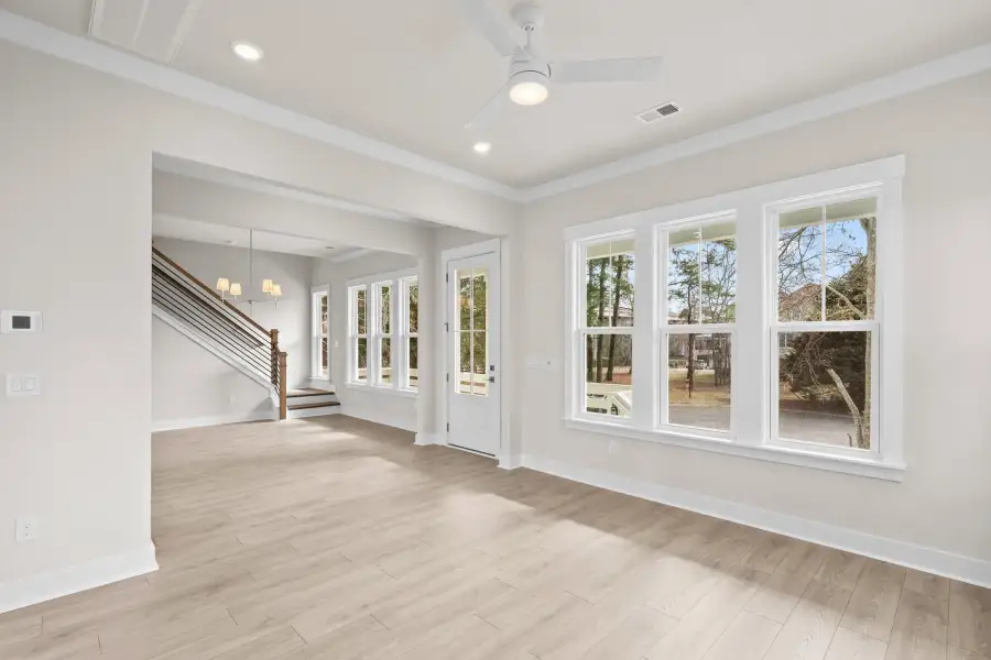 Spacious, unfurnished interior of a new home in Harbor Oaks Marina, Myrtle Beach (Image 17). Spacious, unfurnished interior of a new home in Harbor Oaks Marina, Myrtle Beach (Image 17).