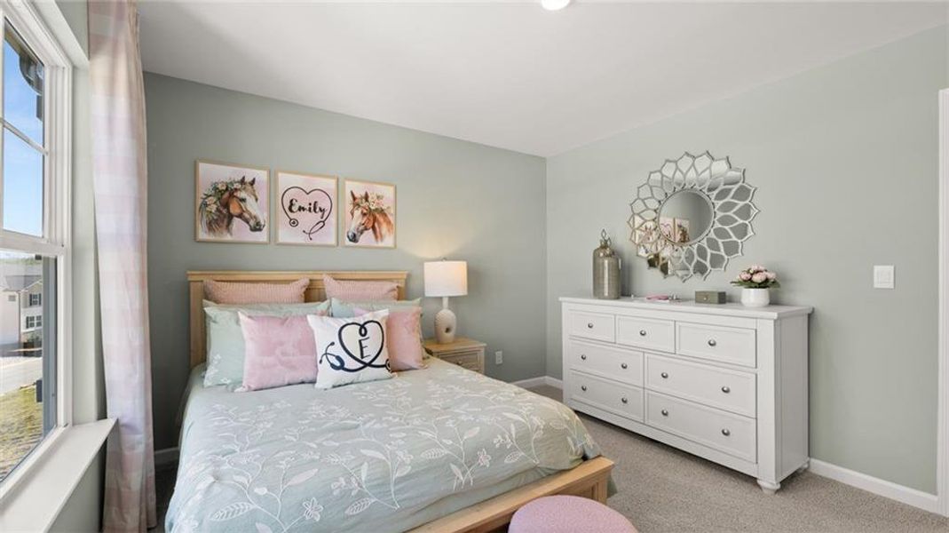 Furnished interior view inside a new home in Kingston Ranch at Lake Oconee, Buckhead (Image 27).