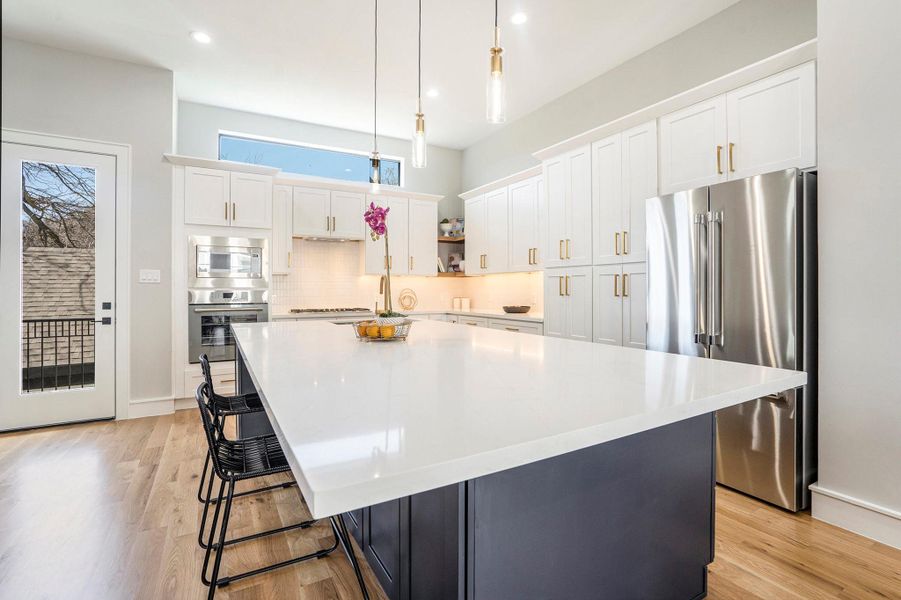 Furnished interior view inside a new home in , Houston (Image 27).