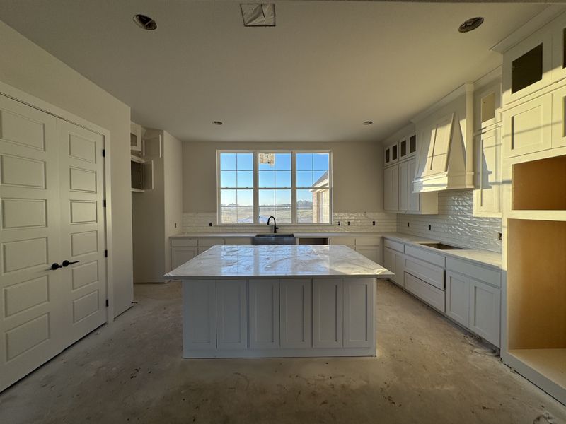 In-progress construction of a new home in Coyote Crossing, Godley, TX (Image 5).