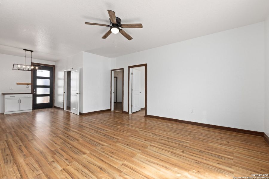 Spacious, unfurnished interior of a new home in , San Antonio (Image 25). Spacious, unfurnished interior of a new home in , San Antonio (Image 25).