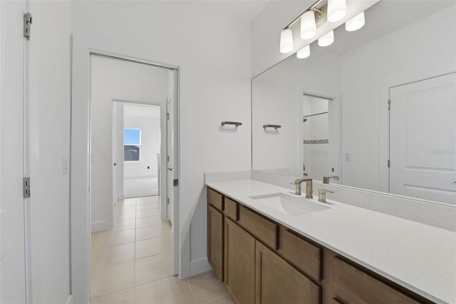 Furnished interior view inside a new home in Waterset, Apollo Beach (Image 28).