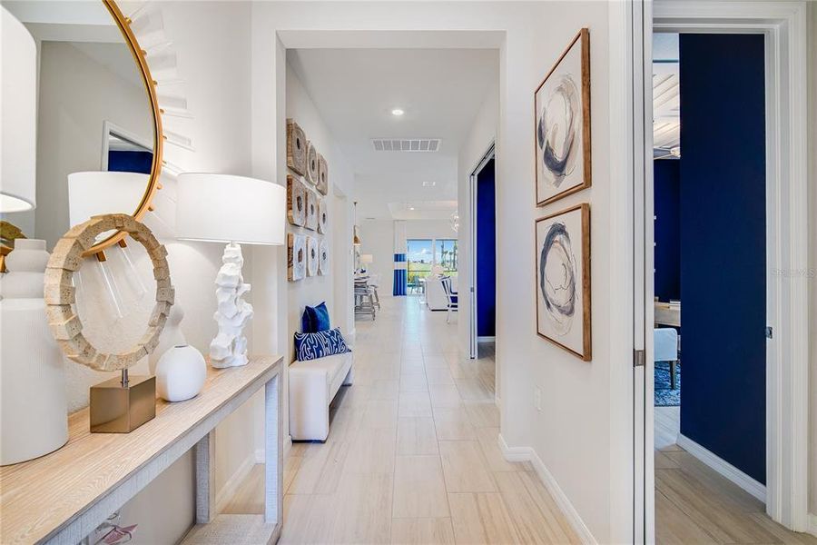 Furnished interior view inside a new home in Calusa Country Club, Lakewood Ranch (Image 9).