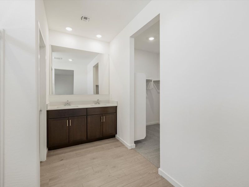Furnished interior view inside a new home in Bella Vista Farms Estate Series, San Tan Valley (Image 3). Furnished interior view inside a new home in Bella Vista Farms Estate Series, San Tan Valley (Image 3).
