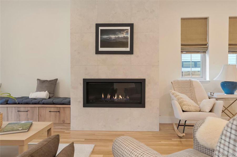 Furnished interior view inside a new home in , Denver (Image 8). Furnished interior view inside a new home in , Denver (Image 8).