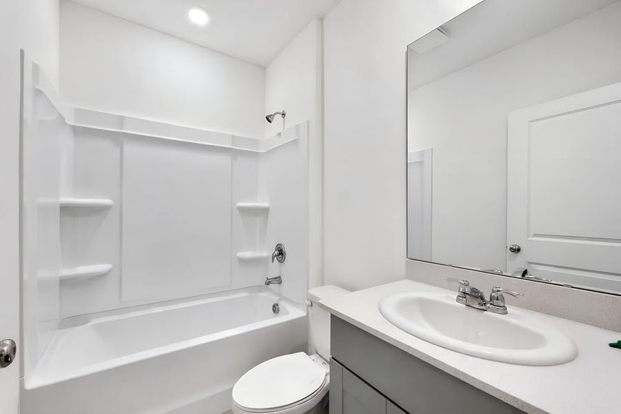 Furnished interior view inside a new home in Coopers Meadow, Jacksonville (Image 10).