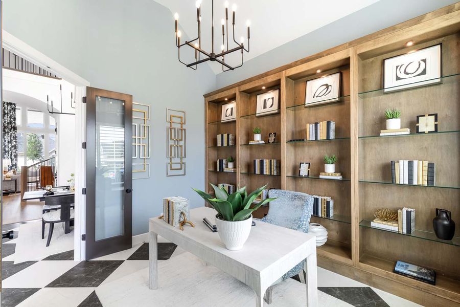 Representative furnished interior of a home built from the 223G by Highland Homes in Santa Rita Ranch, Liberty Hill (Image 36). Representative furnished interior of a home built from the 223G by Highland Homes in Santa Rita Ranch, Liberty Hill (Image 36).