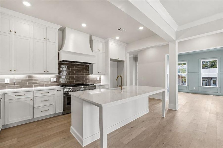 Furnished interior view inside a new home in , Alpharetta (Image 6).