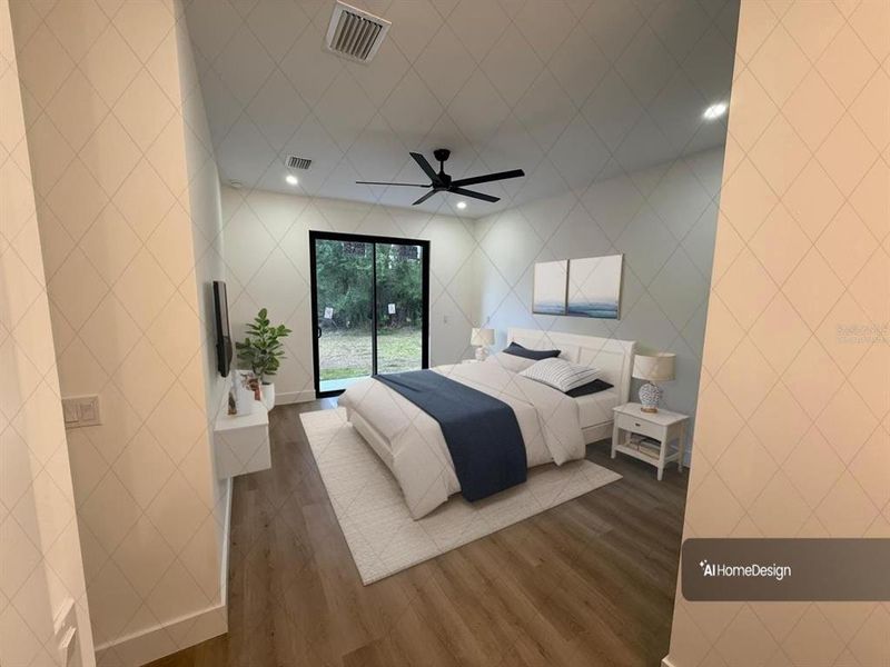 Furnished interior view inside a new home in , Lehigh Acres (Image 6).