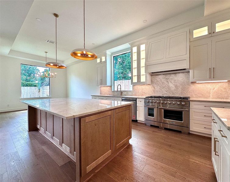 Furnished interior view inside a new home in , Houston (Image 9).