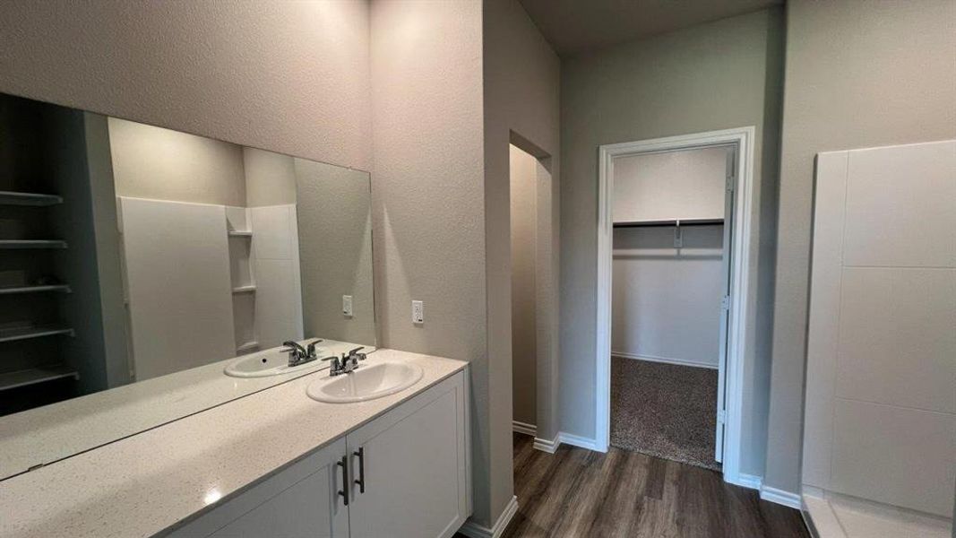 Furnished interior view inside a new home in Monarch at the Meadows, Ponder (Image 5).