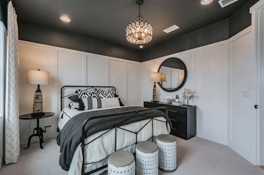 Furnished interior view inside a new home in Cassata Lakes, Nokomis (Image 5).