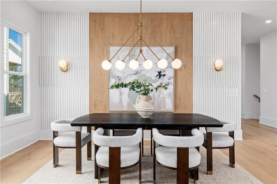 Furnished interior view inside a new home in Echo at Crabapple, Milton (Image 30).