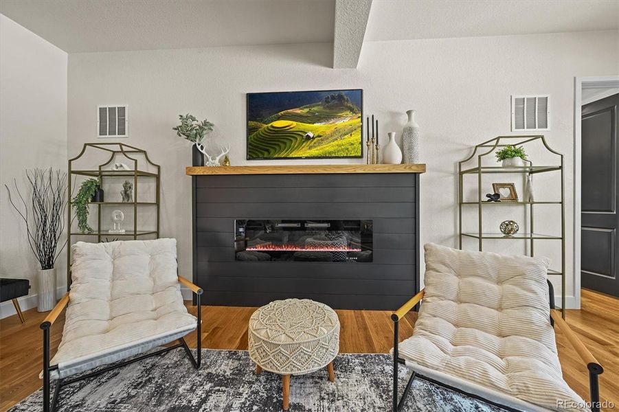 Furnished interior view inside a new home in , Golden (Image 30).