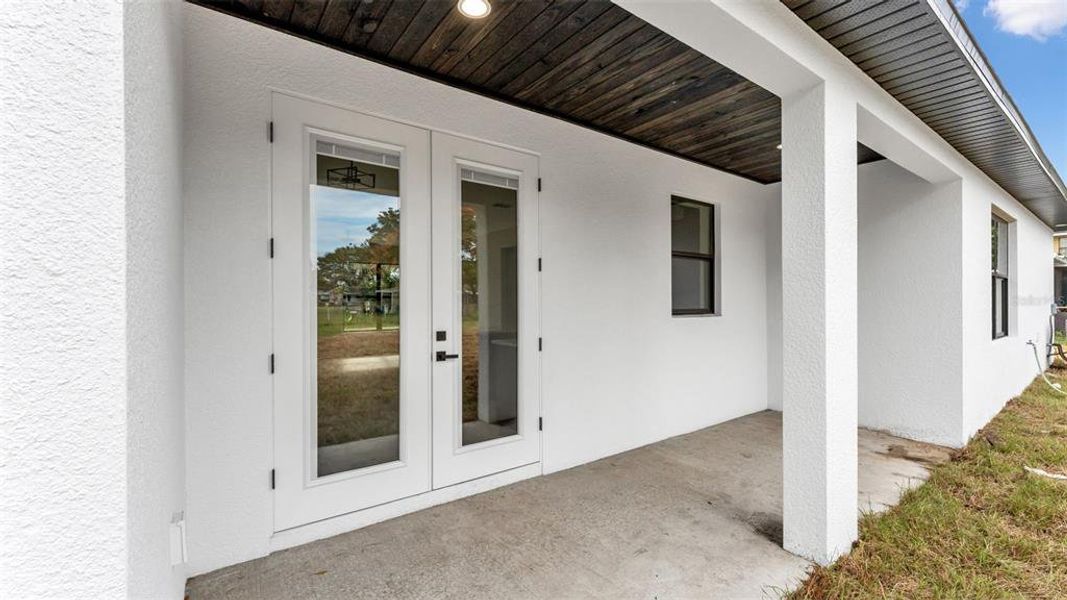 Exterior details and patio area of a home in , Winter Haven (Image 23). Exterior details and patio area of a home in , Winter Haven (Image 23).