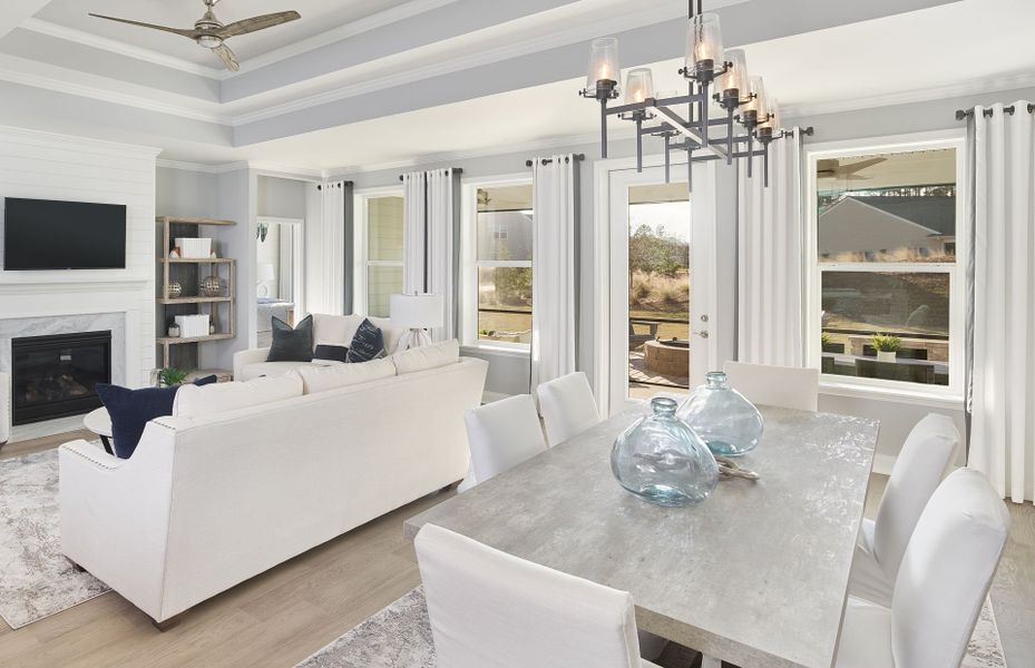 Open main Gathering areas are great for bringing everyone together. Open main Gathering areas are great for bringing everyone together.