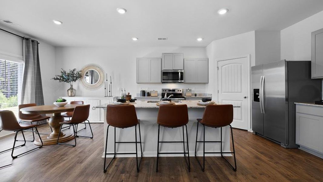 Furnished interior view inside a new home in Creekview, Atlanta (Image 13). Furnished interior view inside a new home in Creekview, Atlanta (Image 13).