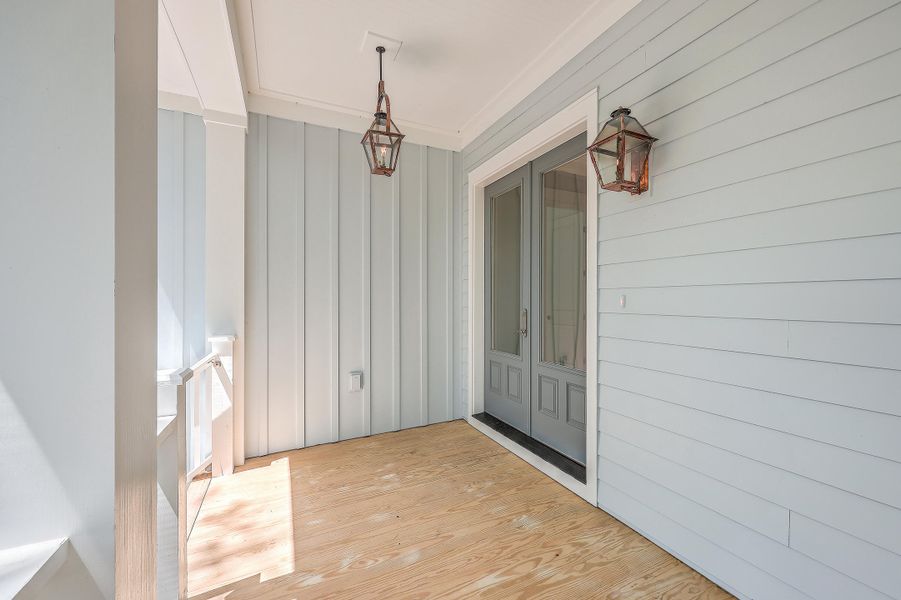 Exterior details and patio area of a home in , Mount Pleasant (Image 22).