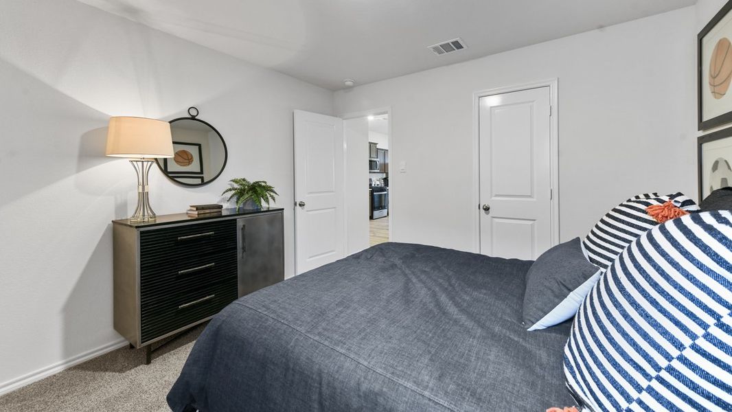 Furnished interior view inside a new home in Bluff Springs, Ferris (Image 25).