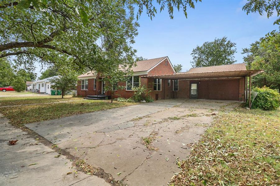 Front exterior of a new home in , Coleman, TX, highlighting curb appeal (Image 1). Front exterior of a new home in , Coleman, TX, highlighting curb appeal (Image 1).
