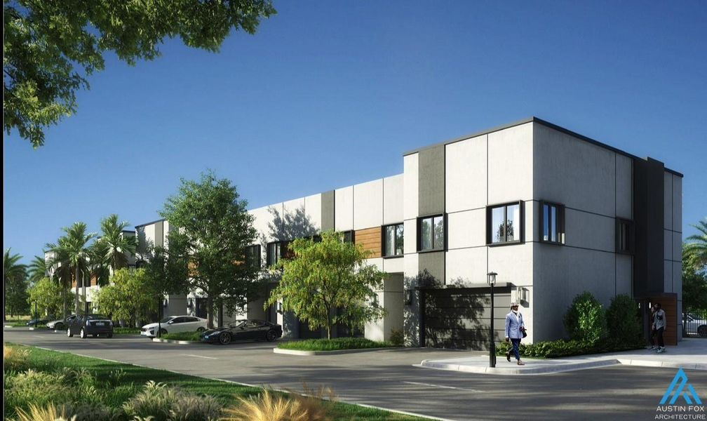 Front exterior of a new home in , Pompano Beach, FL, highlighting curb appeal (Image 8).
