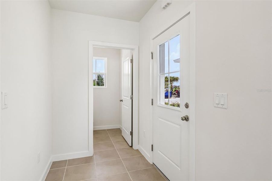 Spacious, unfurnished interior of a new home in Cyrene at Harmony, St. Cloud (Image 23). Spacious, unfurnished interior of a new home in Cyrene at Harmony, St. Cloud (Image 23).