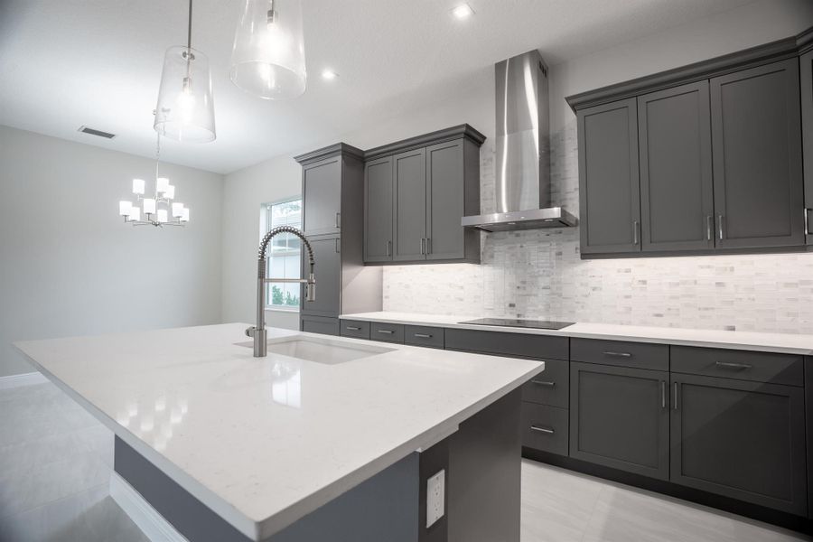 Furnished interior view inside a new home in , Port St. Lucie (Image 4).