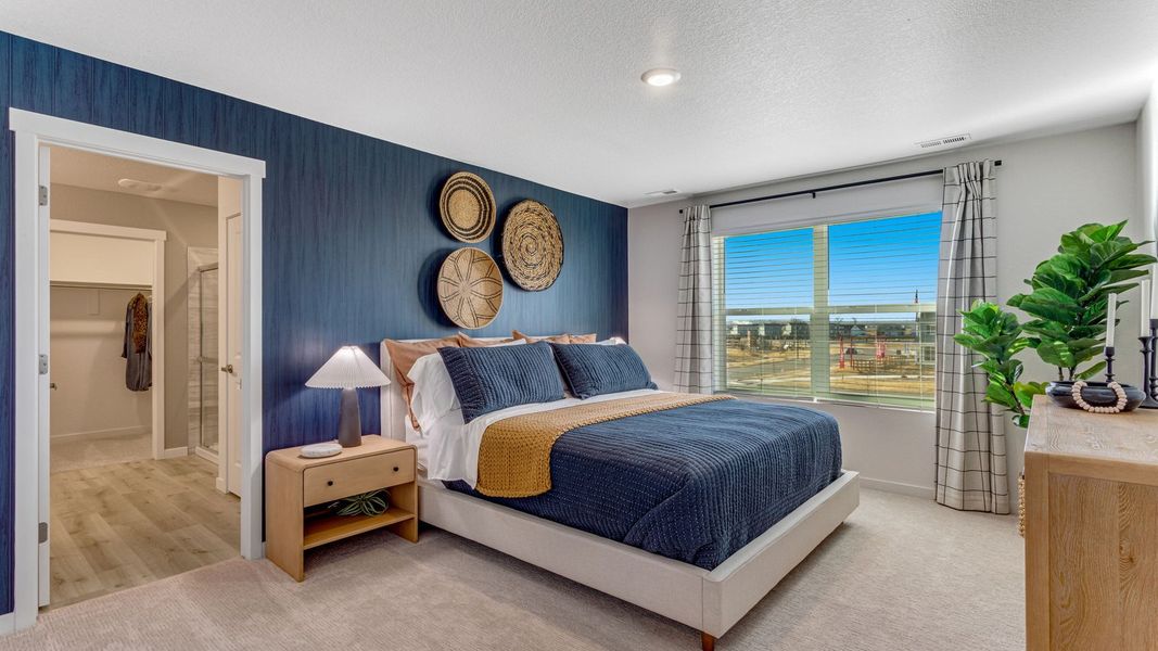 Furnished interior view inside a new home in Prairie Song, Windsor (Image 16).