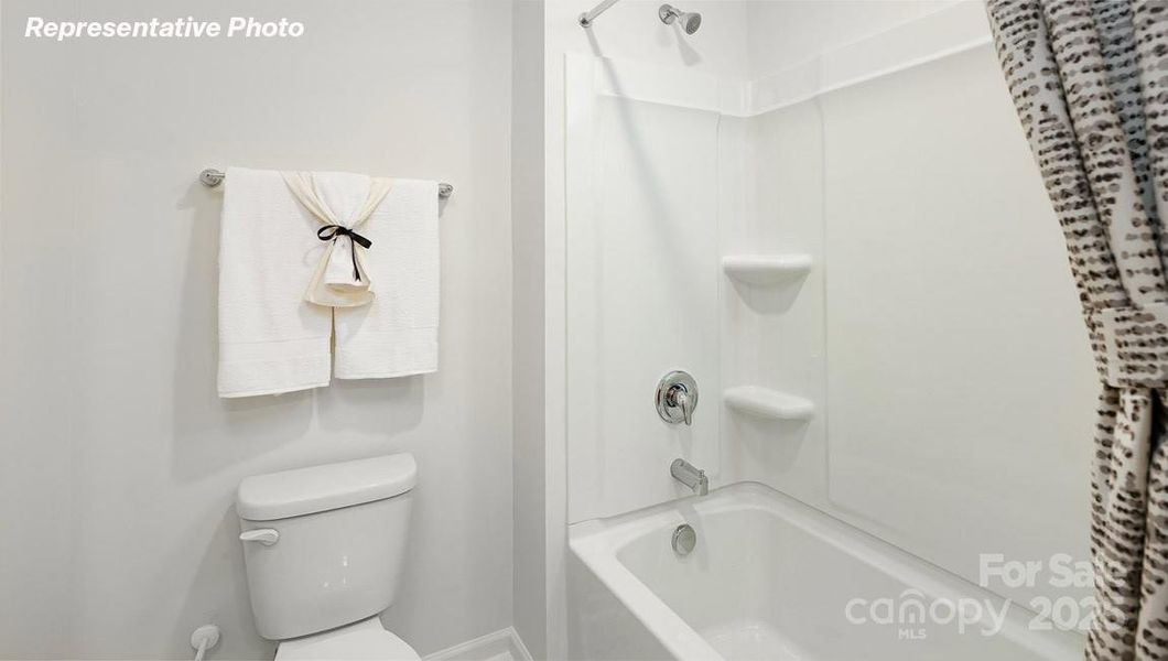 Furnished interior view inside a new home in Secrest Commons, Monroe (Image 27).