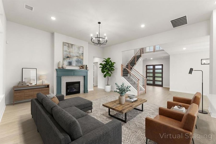 9304 Blooming Ivy_Family Room 2 Virtually Staged 9304 Blooming Ivy_Family Room 2 Virtually Staged