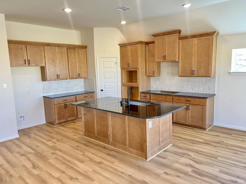 Furnished interior view inside a new home in Oakwood Estates, Waller (Image 6).