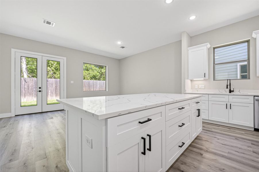 Furnished interior view inside a new home in , Houston (Image 28).