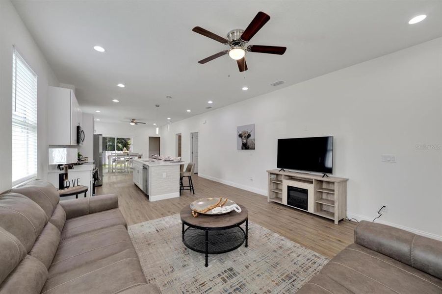 Furnished interior view inside a new home in , Tampa (Image 10).