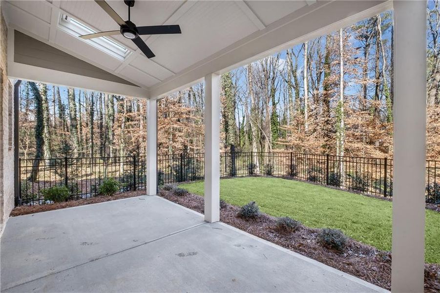 Exterior details and patio area of a home in Devin's Shire - A Kennesaw Tradition, Kennesaw (Image 24). Exterior details and patio area of a home in Devin's Shire - A Kennesaw Tradition, Kennesaw (Image 24).