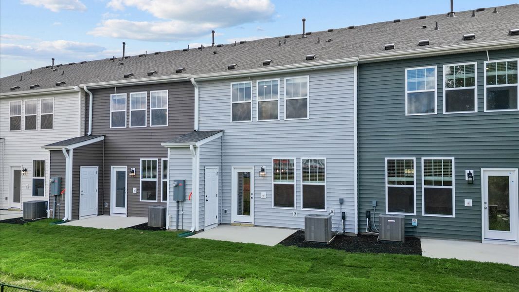 Eye-catching exterior with timeless color palette and superior architectural detail Eye-catching exterior with timeless color palette and superior architectural detail