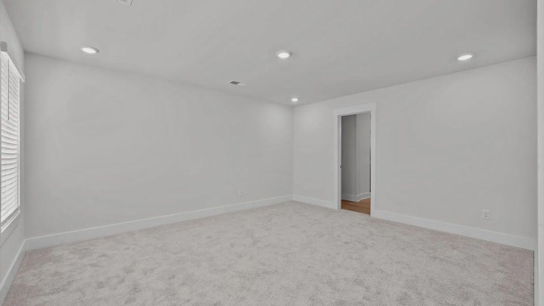 Representative unfurnished interior of a home built from the Jasmine by DRB Homes in Pleasant Falls, Moore (Image 34).