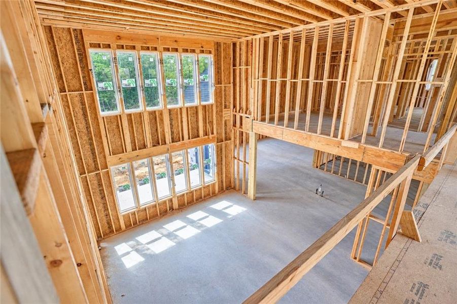 In-progress construction of a new home in , Fairburn, GA (Image 11).