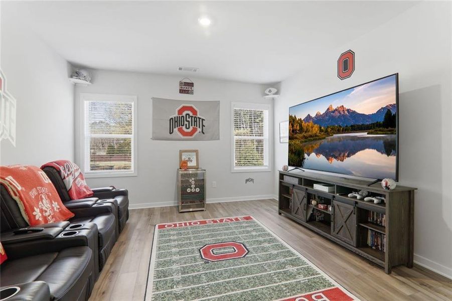 Furnished interior view inside a new home in Rosewood Lake Estates, Hoschton (Image 43). Furnished interior view inside a new home in Rosewood Lake Estates, Hoschton (Image 43).