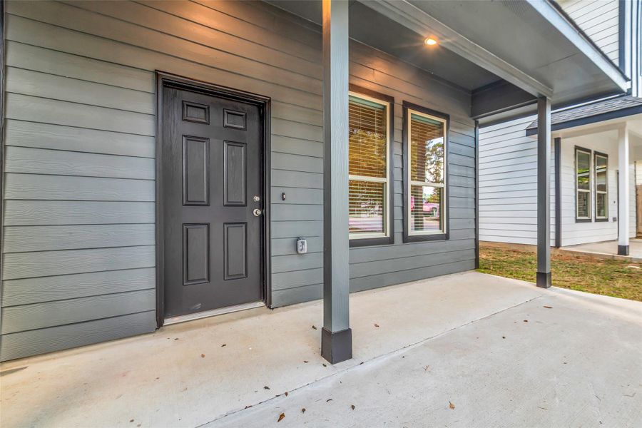 Exterior details and patio area of a home in , Willis (Image 23). Exterior details and patio area of a home in , Willis (Image 23).